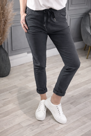 Julia Stretch Magic Trousers 8-22 Slate