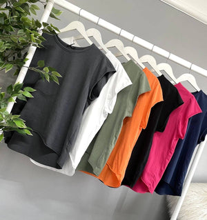 Lottie Dip Hem Essential T-Shirt  8-16 - Susie's Boutique