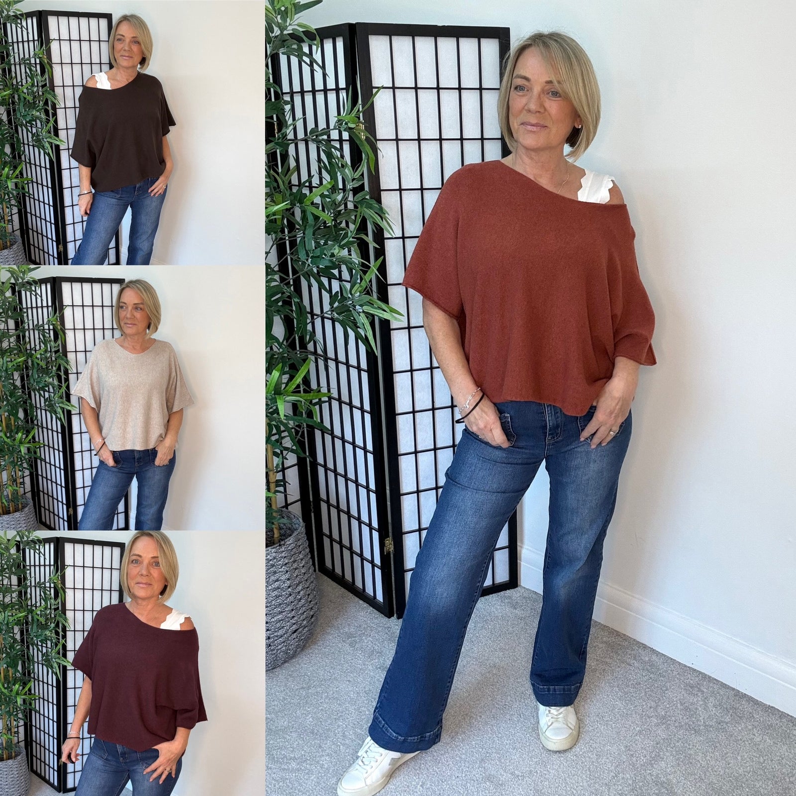 Serelai Luxe Wide-Sleeve Jumper 8-18 more colours