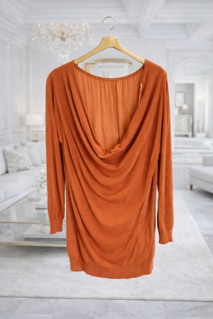 Scoop Neck Panel Jumper 10-16