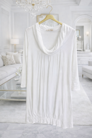 Draped Cowl Neck Top 10-18