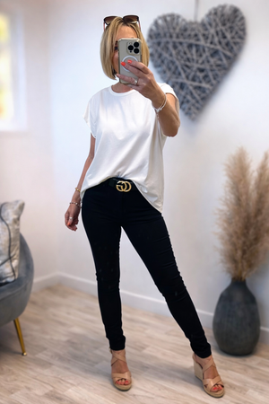 Polly Toxik High Waist Super Stretch Skinny Jeans 6-16