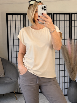 Lottie Dip Hem Essential T-Shirt  8-16