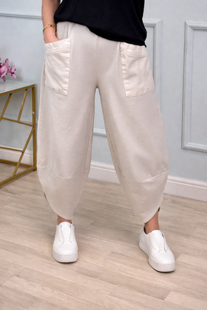 Lauren Barrel Cocoon Jogger/Pants 8-20 Sand