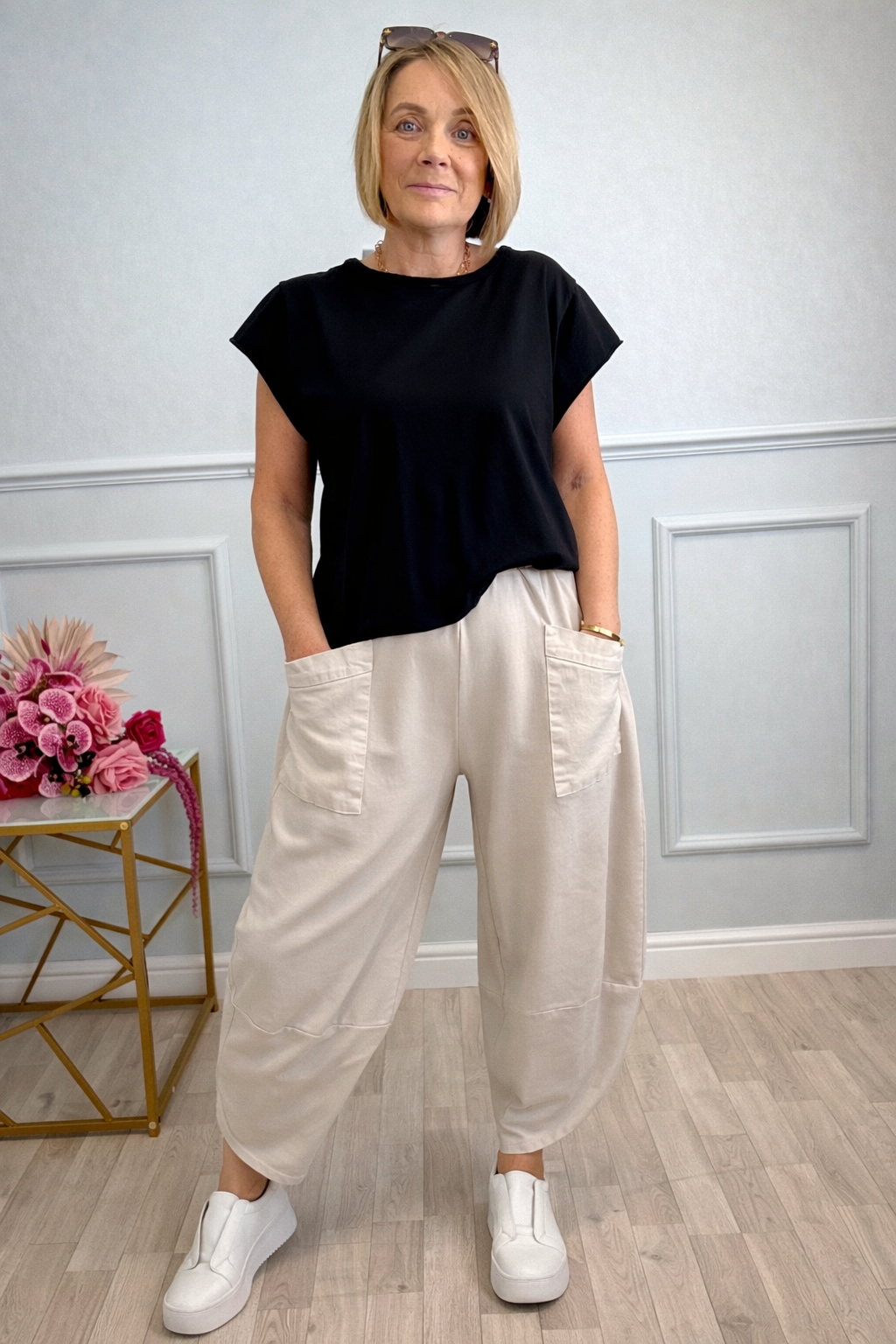 Lauren Cocoon Jogger/Pants 8-20 Sand