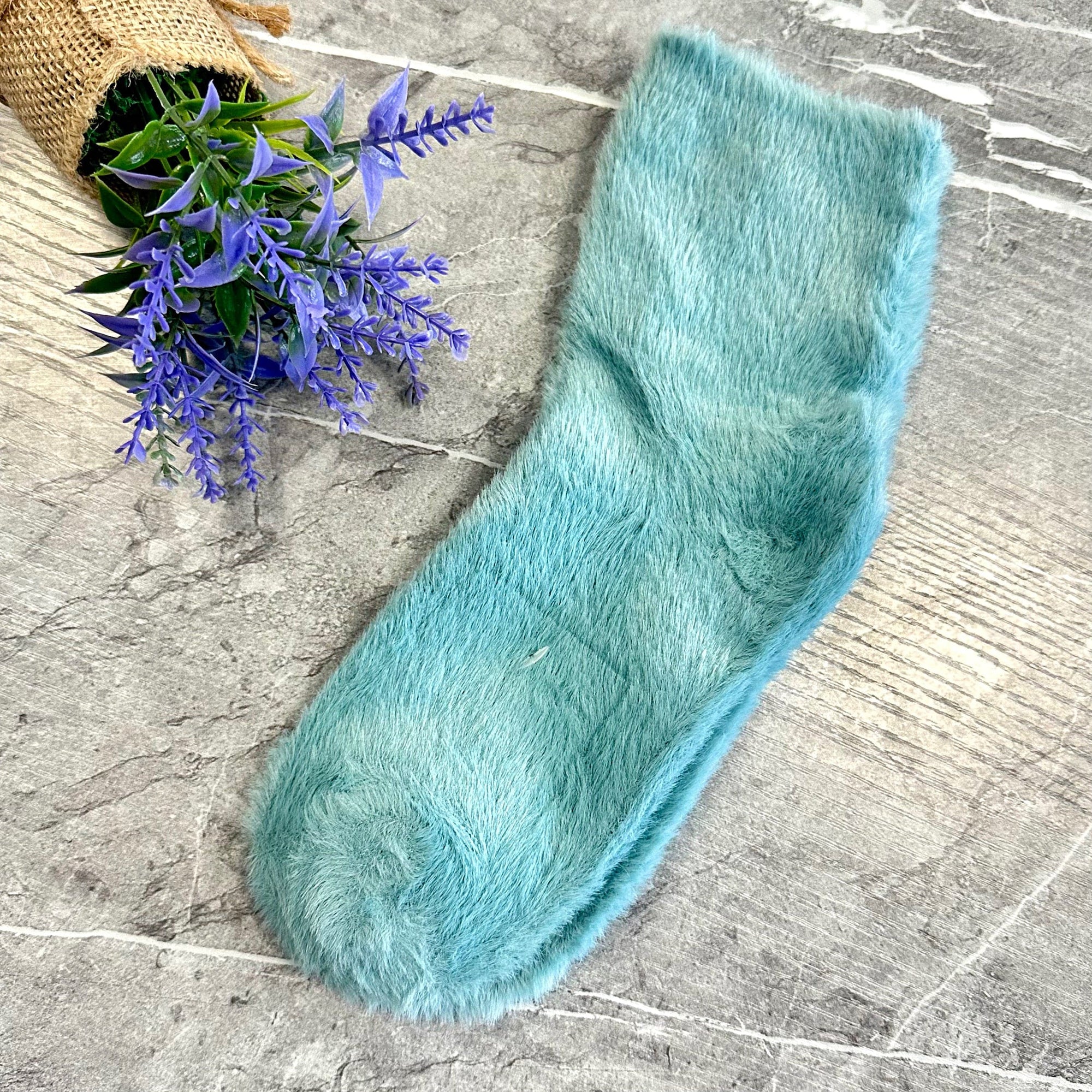 Fluffy Stretchy Socks (3 Colours) NO RETURNS ON SALE ITEMS