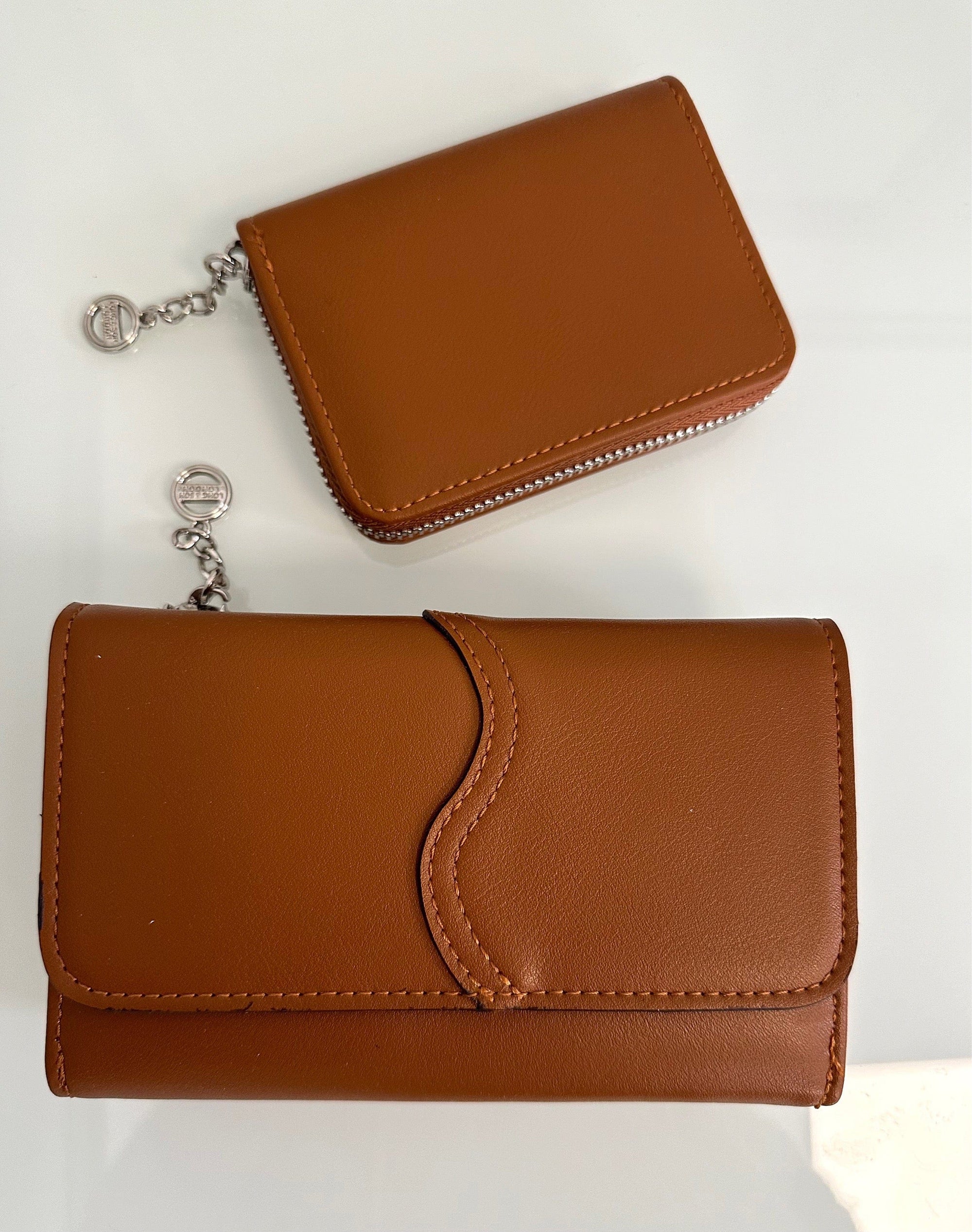 Elle Purse And Coin Purse Gift Set Tan - Gift Boxed NO RETURNS ON SALE ITEMS