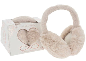 Luxury Plush Faux-Fur Foldable Earmuffs - Susie's Boutique