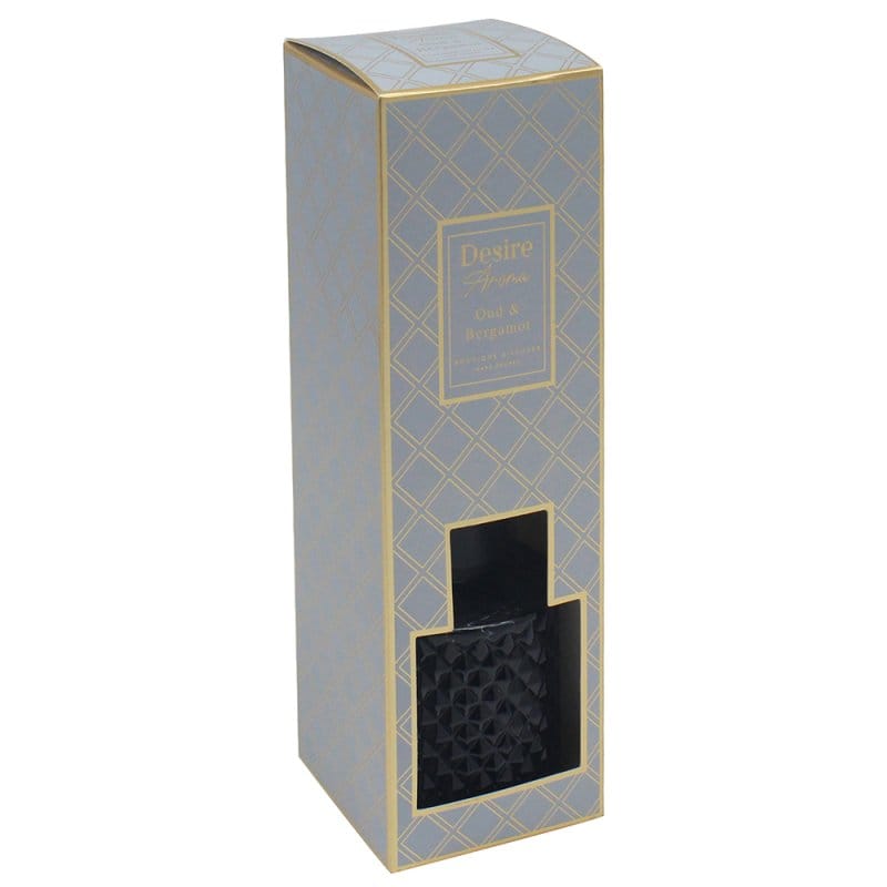 Diamond Cut Reed Diffuser – Oud & Bergamot 100ml - Susie's Boutique