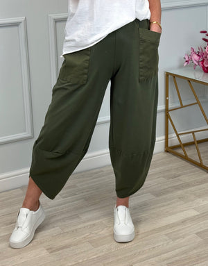 Lauren Cocoon Jogger/Pants 8-20 Khaki