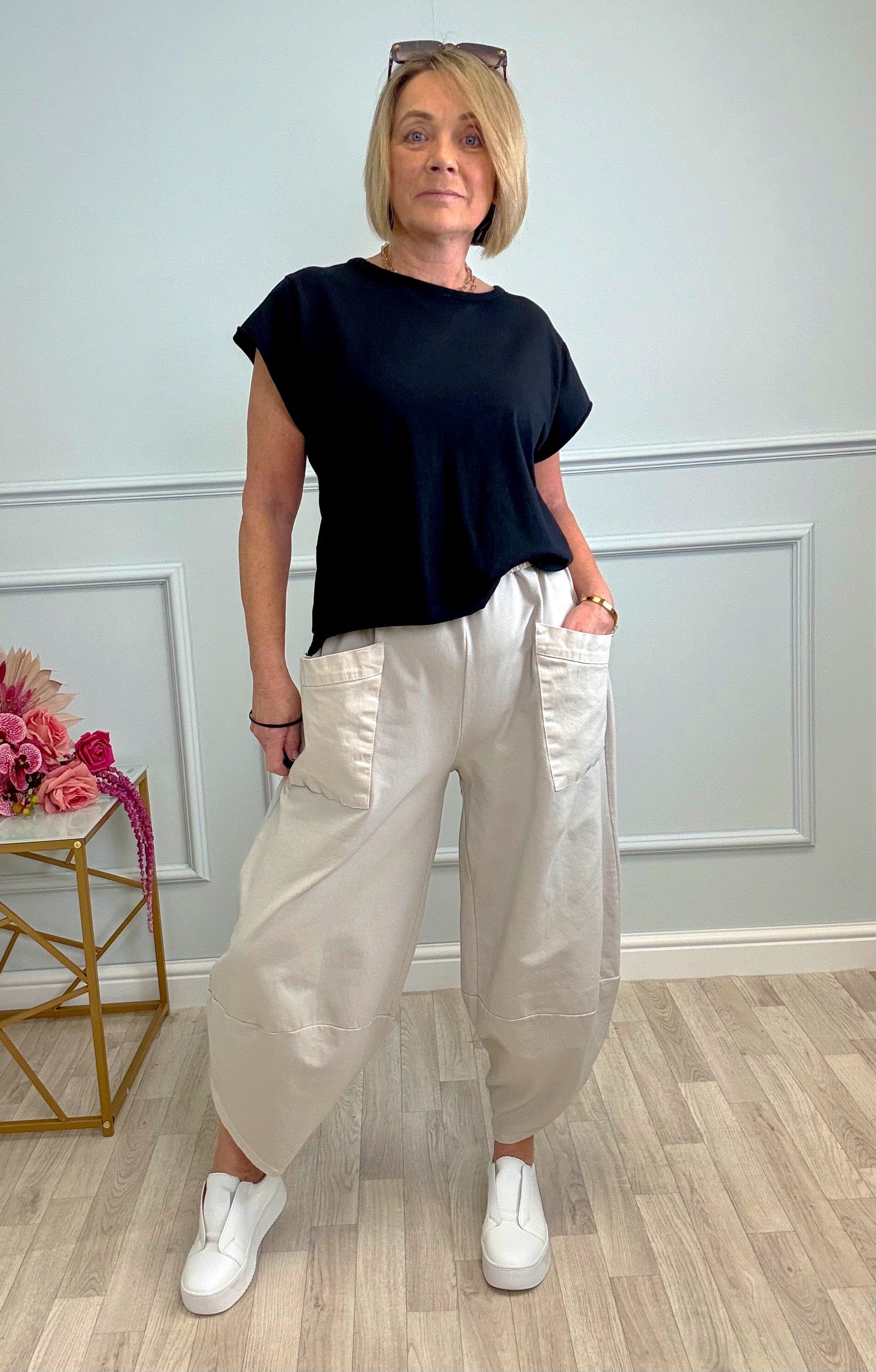 Lauren Cocoon Jogger/Pants 8-20 Sand