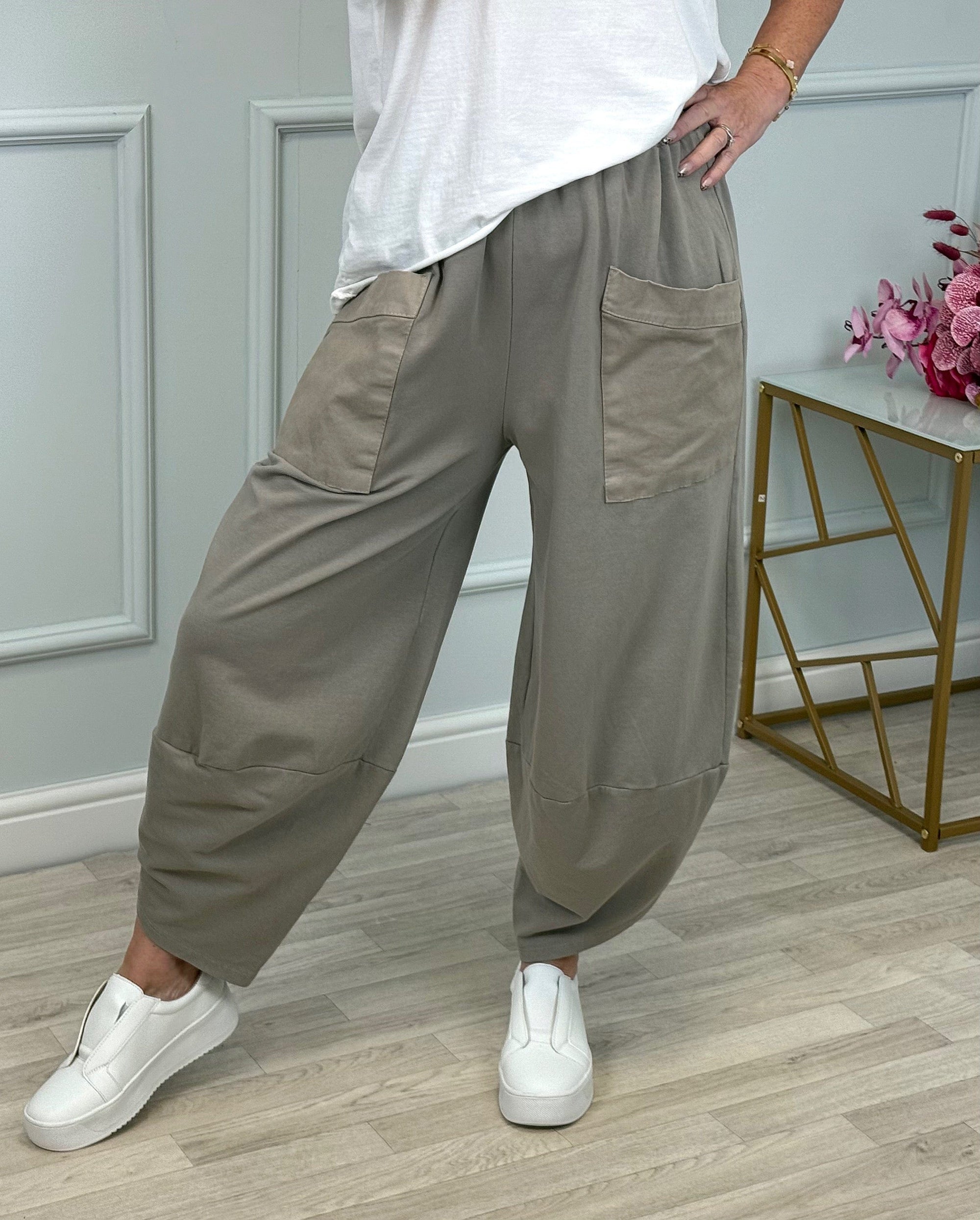 Lauren Cocoon Jogger/Pants 8-20 Mocha