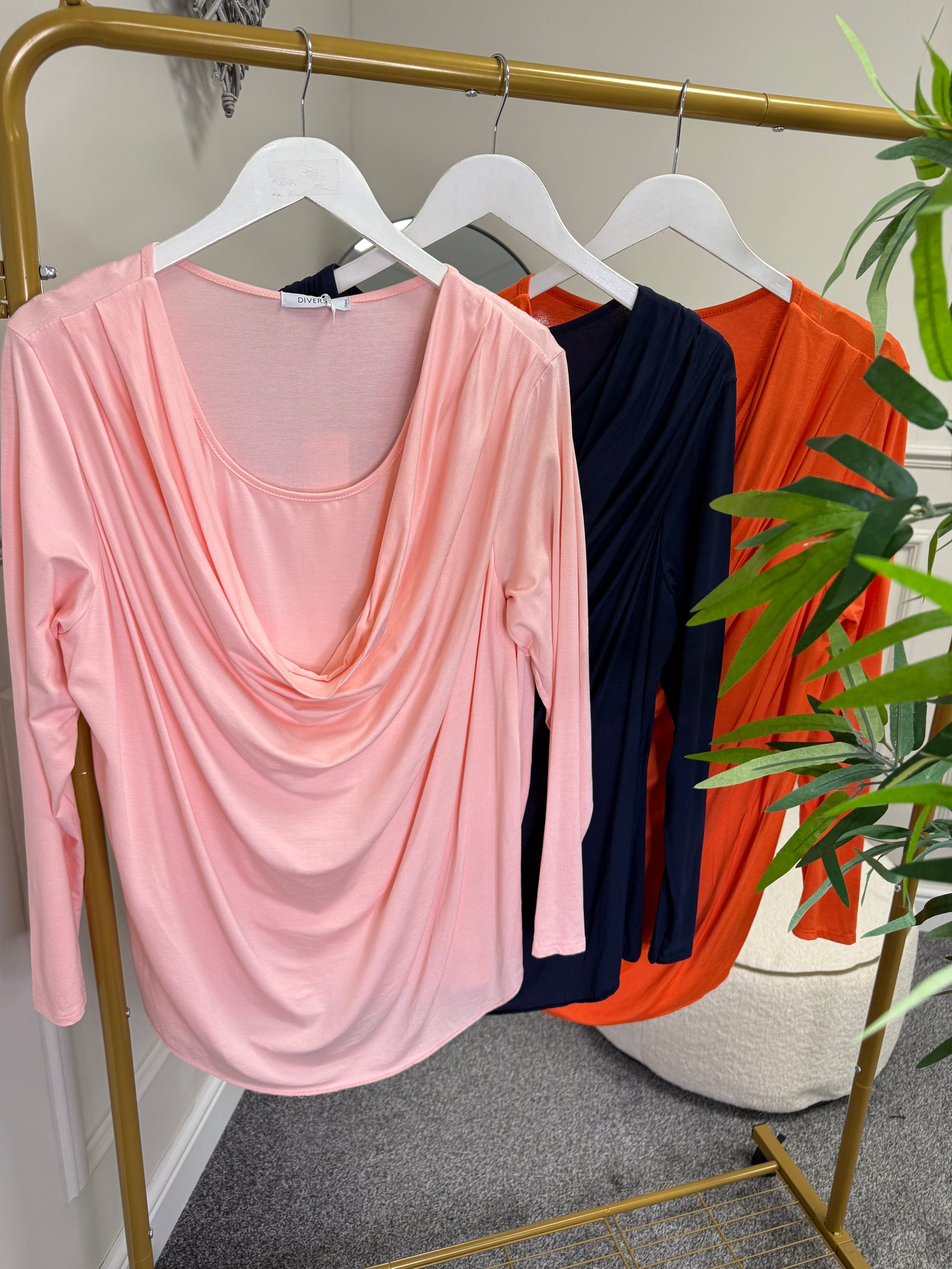 Scoop Neck Panel Top 12-20