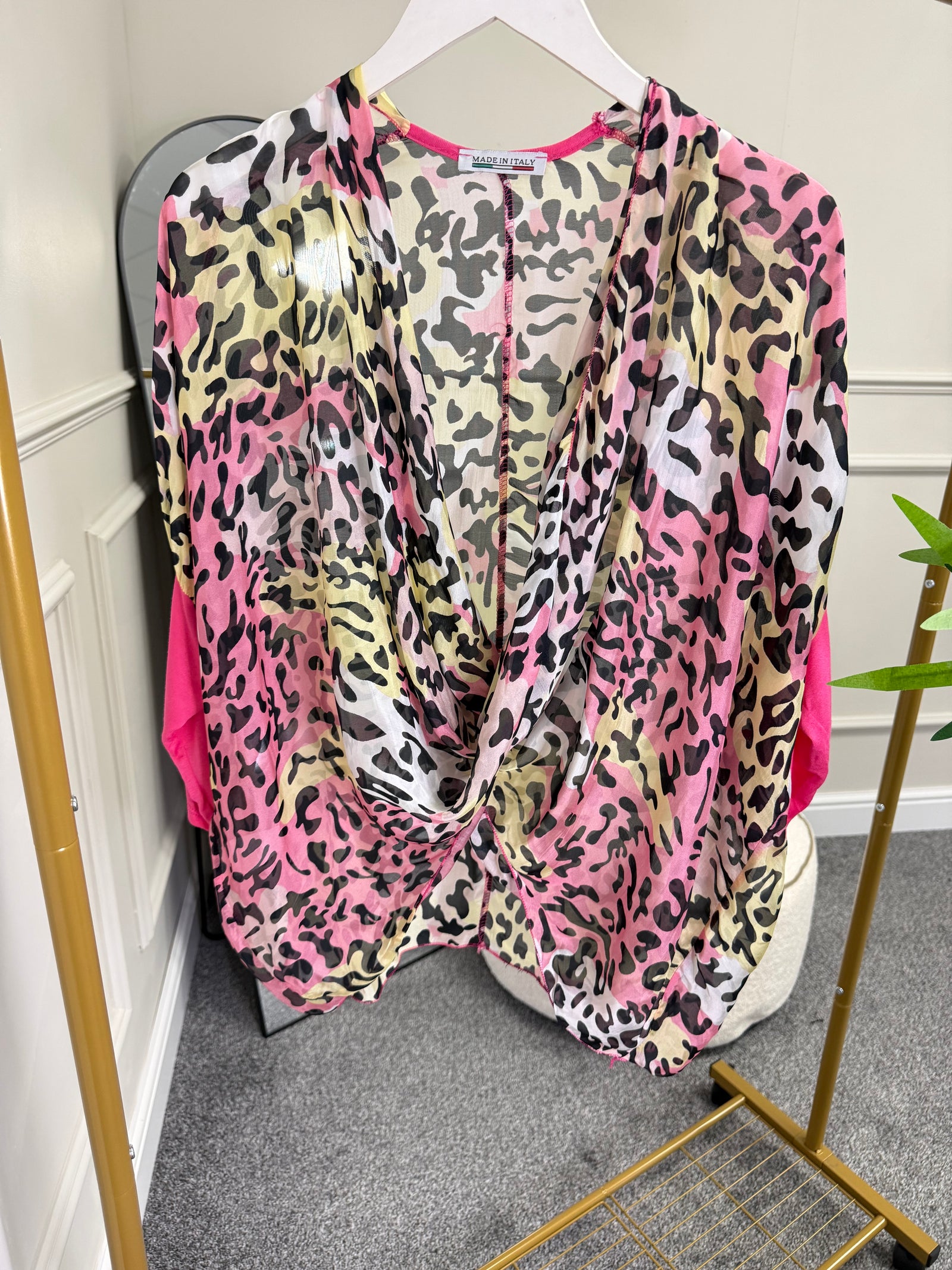 Crossover Leopard Top 10-18