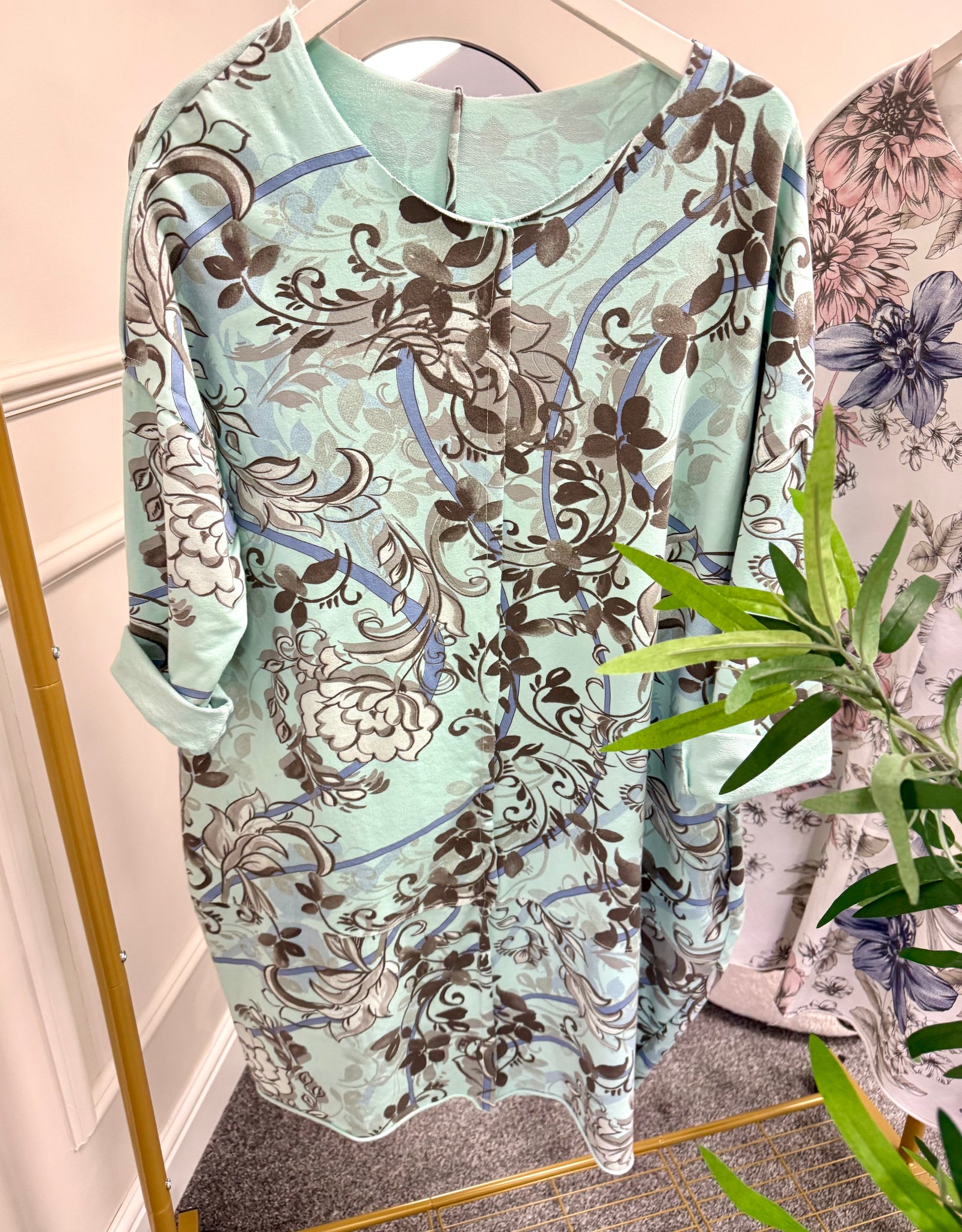 Floral Print Tunic 12-20