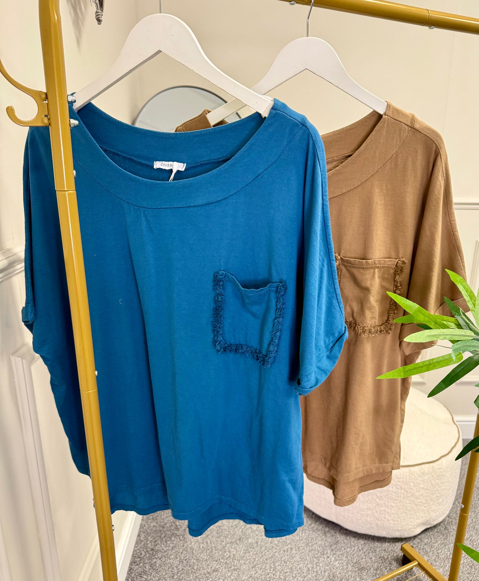 Frill Pocket Tee 10-18