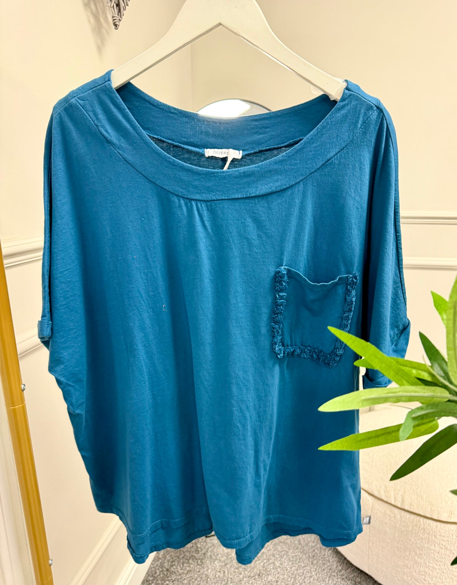 Frill Pocket Tee 10-18