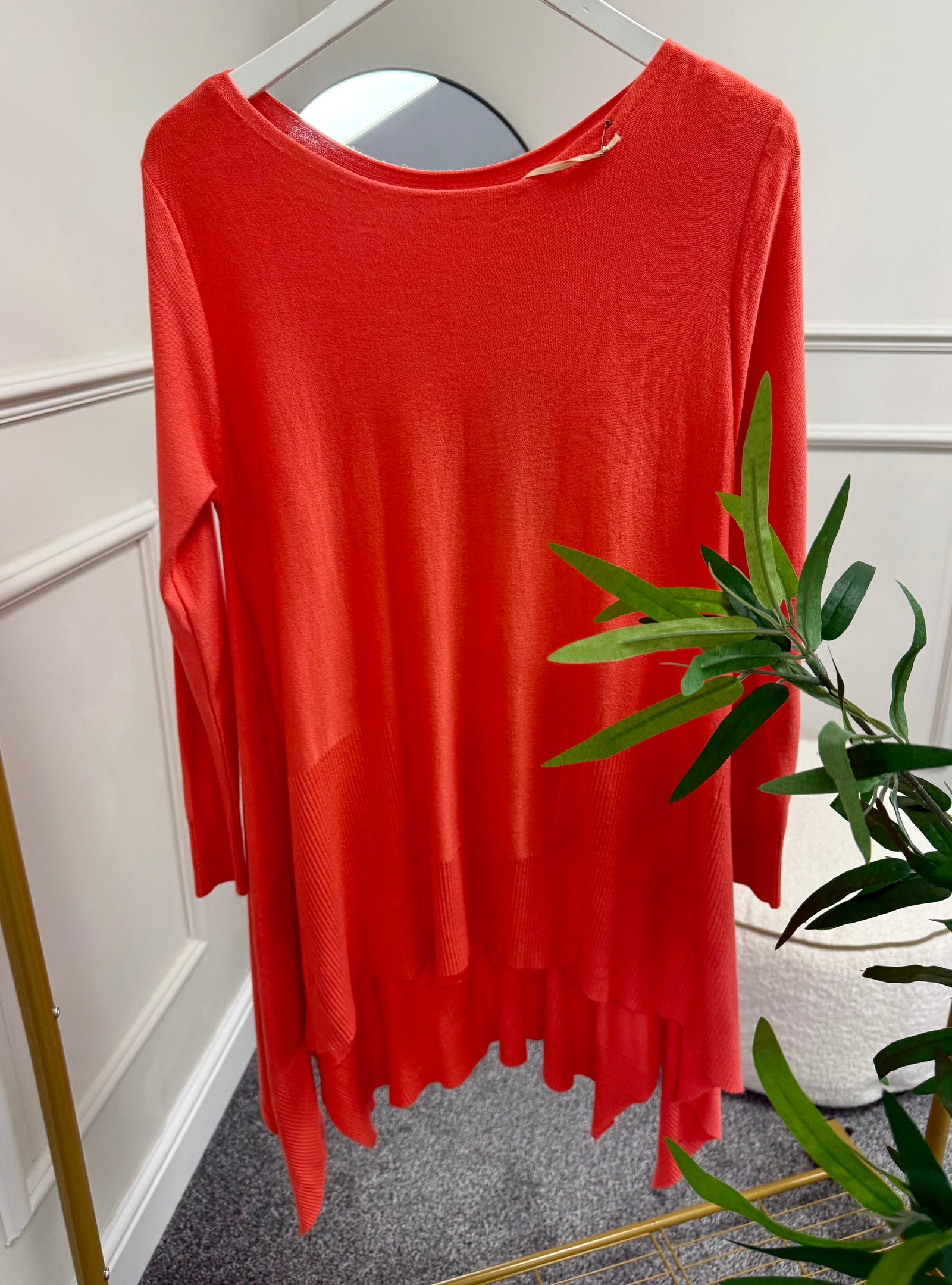 Handkerchief Hem Jumper 10-16