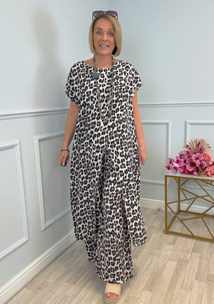 Sahara 2-Piece Suit Set 8-16 Leopard