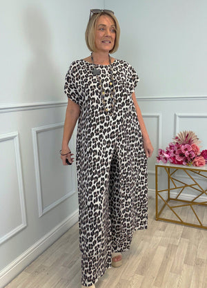 Sahara 2-Piece Suit Set 8-16 Leopard