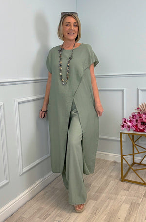 Sahara 2-Piece Suit Set 8-16 Khaki