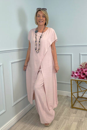 Sahara 2-Piece Suit Set 8-16 Pink