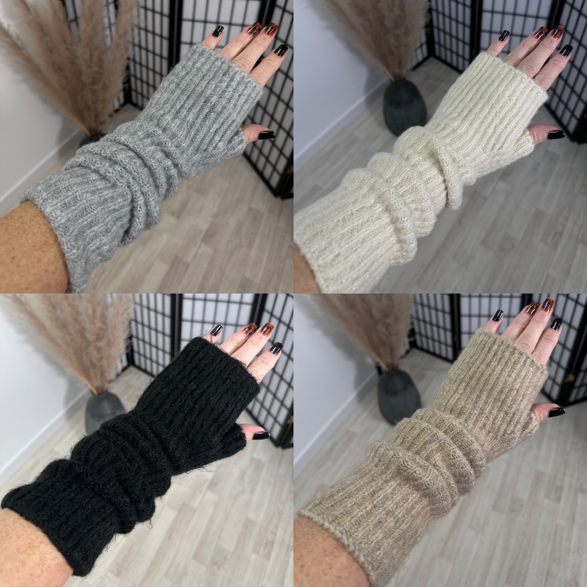 Long Length Fingerless Gloves - Susie's Boutique