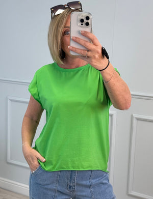 Lottie Dip Hem Essential T-Shirt  8-16 - Susie's Boutique