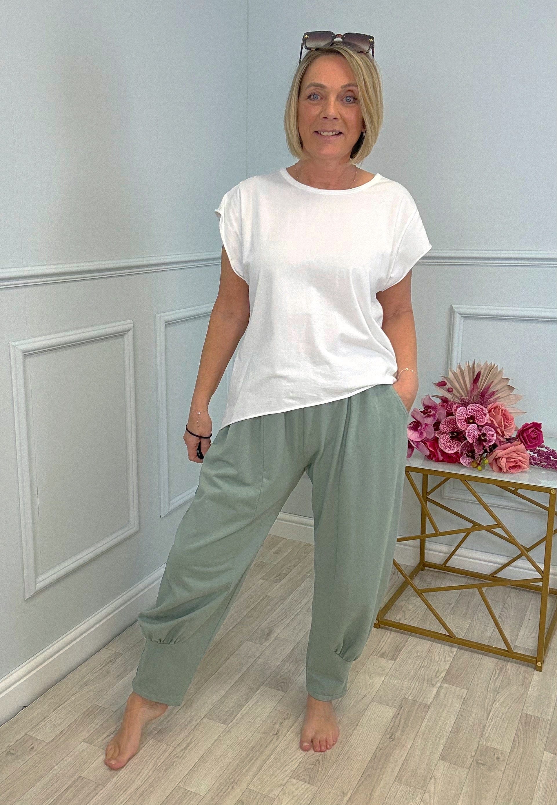 Sorella Tapered Joggers 10–20 Sage