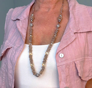 Magic Magnetic Crystal Necklace & Bracelet Set – Wear 4 Ways - Susie's Boutique
