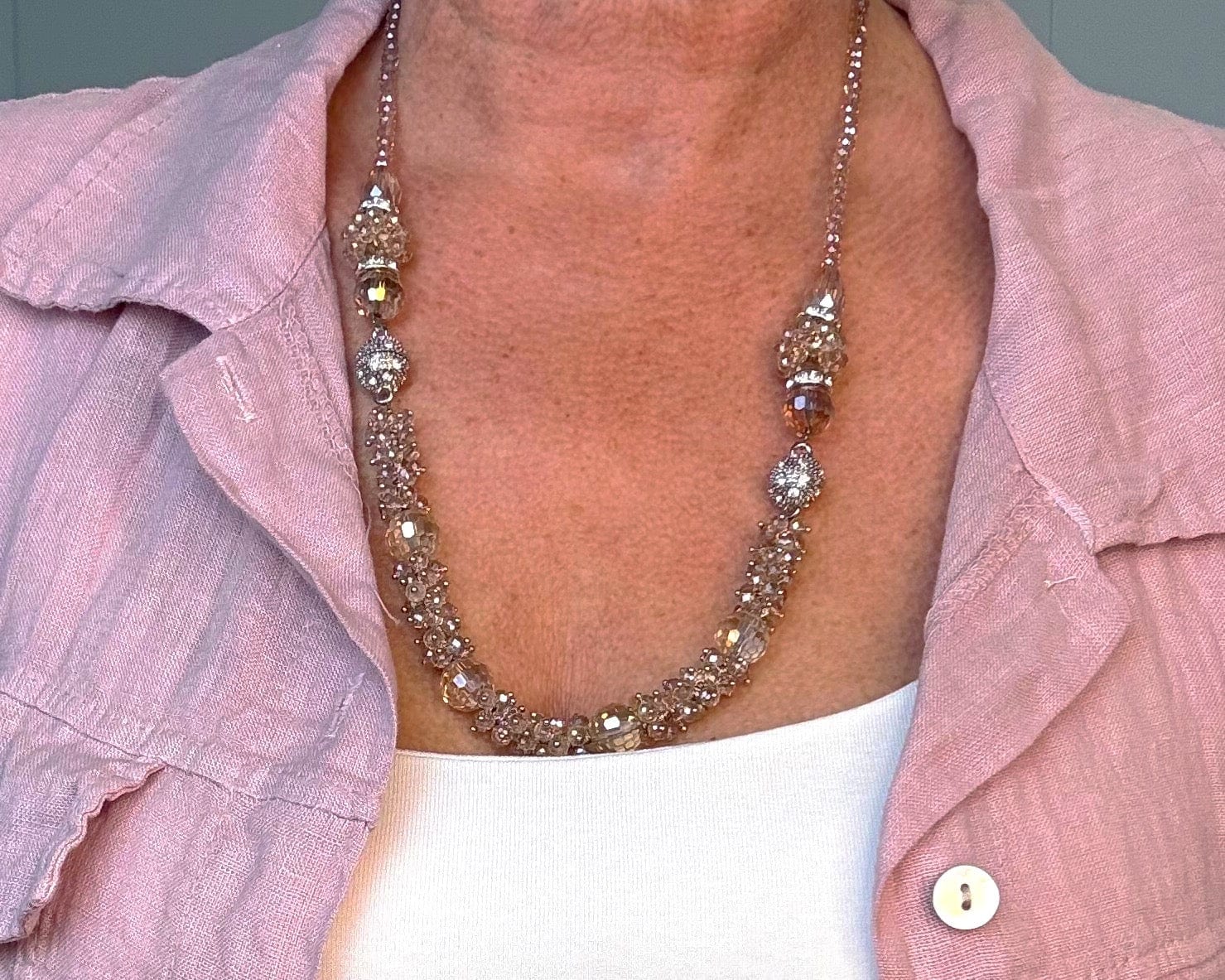 Magic Magnetic Crystal Necklace & Bracelet Set – Wear 4 Ways - Susie's Boutique