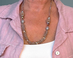 Magic Magnetic Crystal Necklace & Bracelet Set – Wear 4 Ways - Susie's Boutique