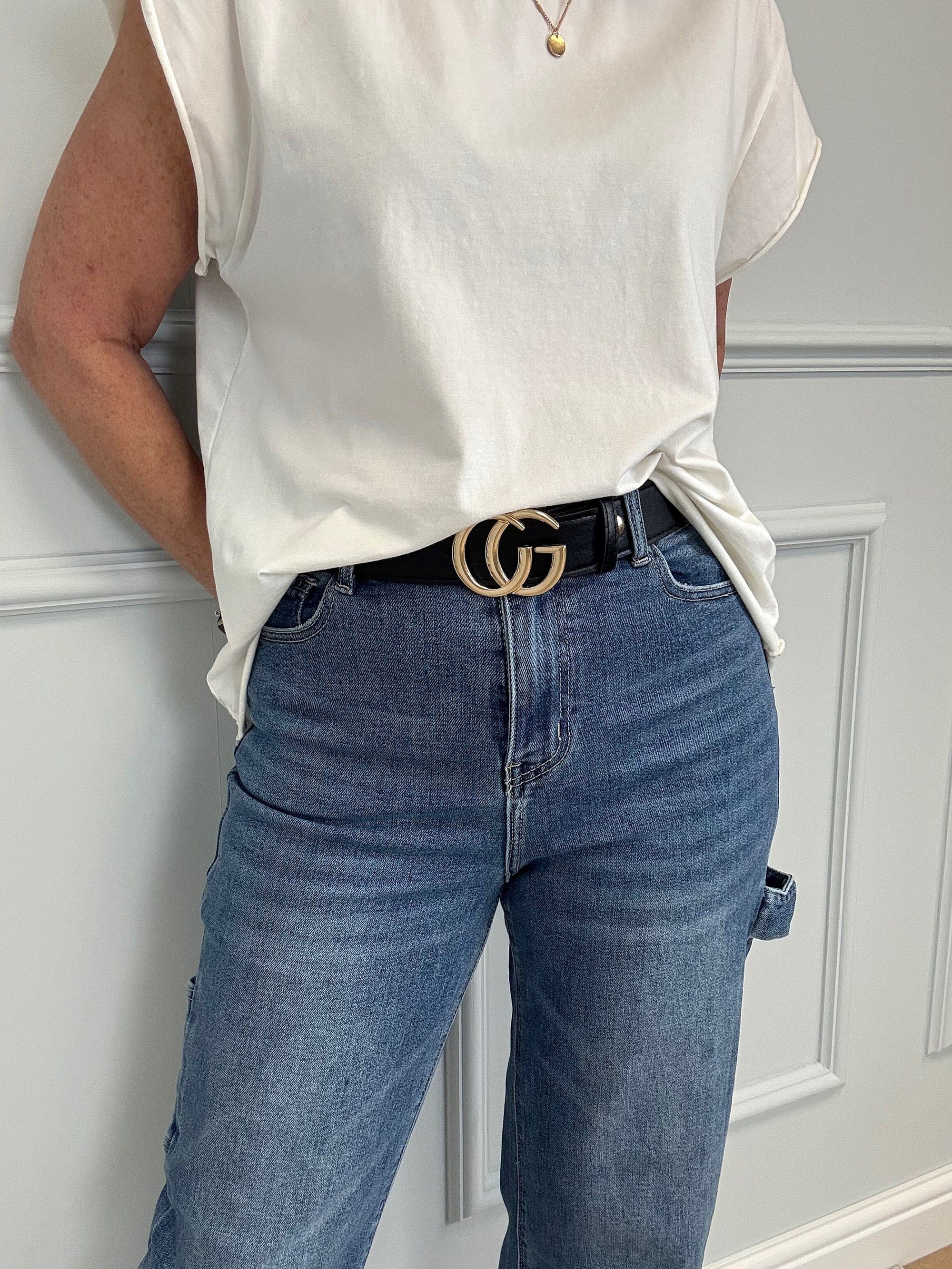 Evelyn Stretch Retro Barrel Jeans 10-20 - Susie's Boutique