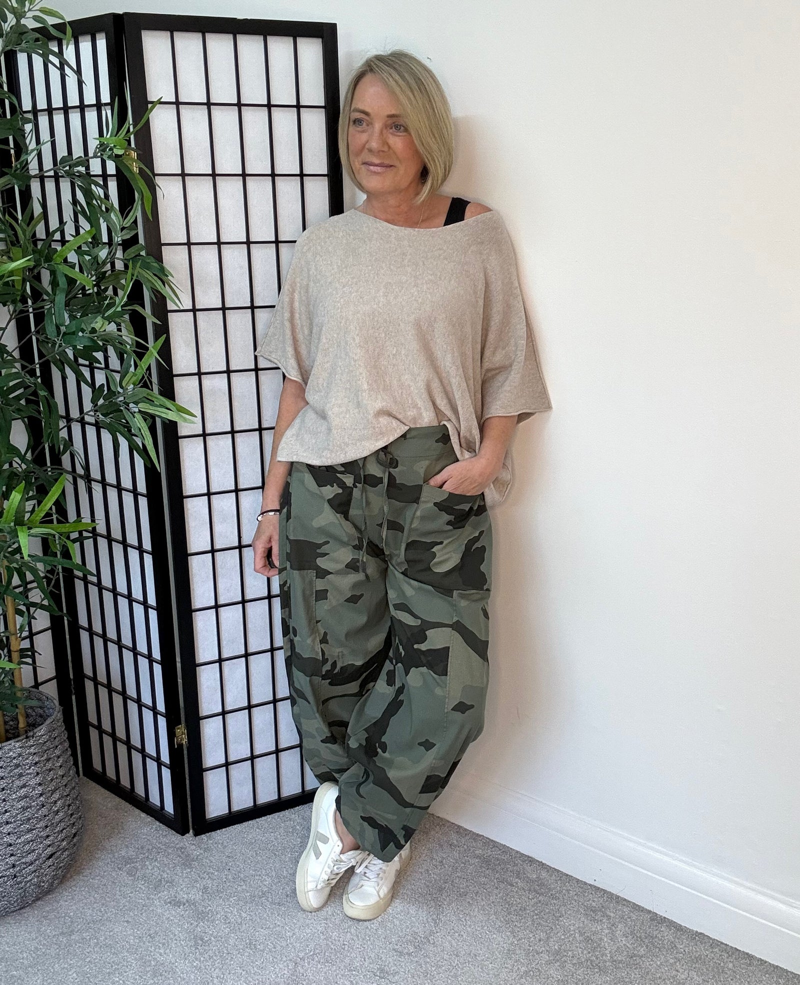 Serelai Luxe Wide-Sleeve Jumper 8-18 Oatmeal