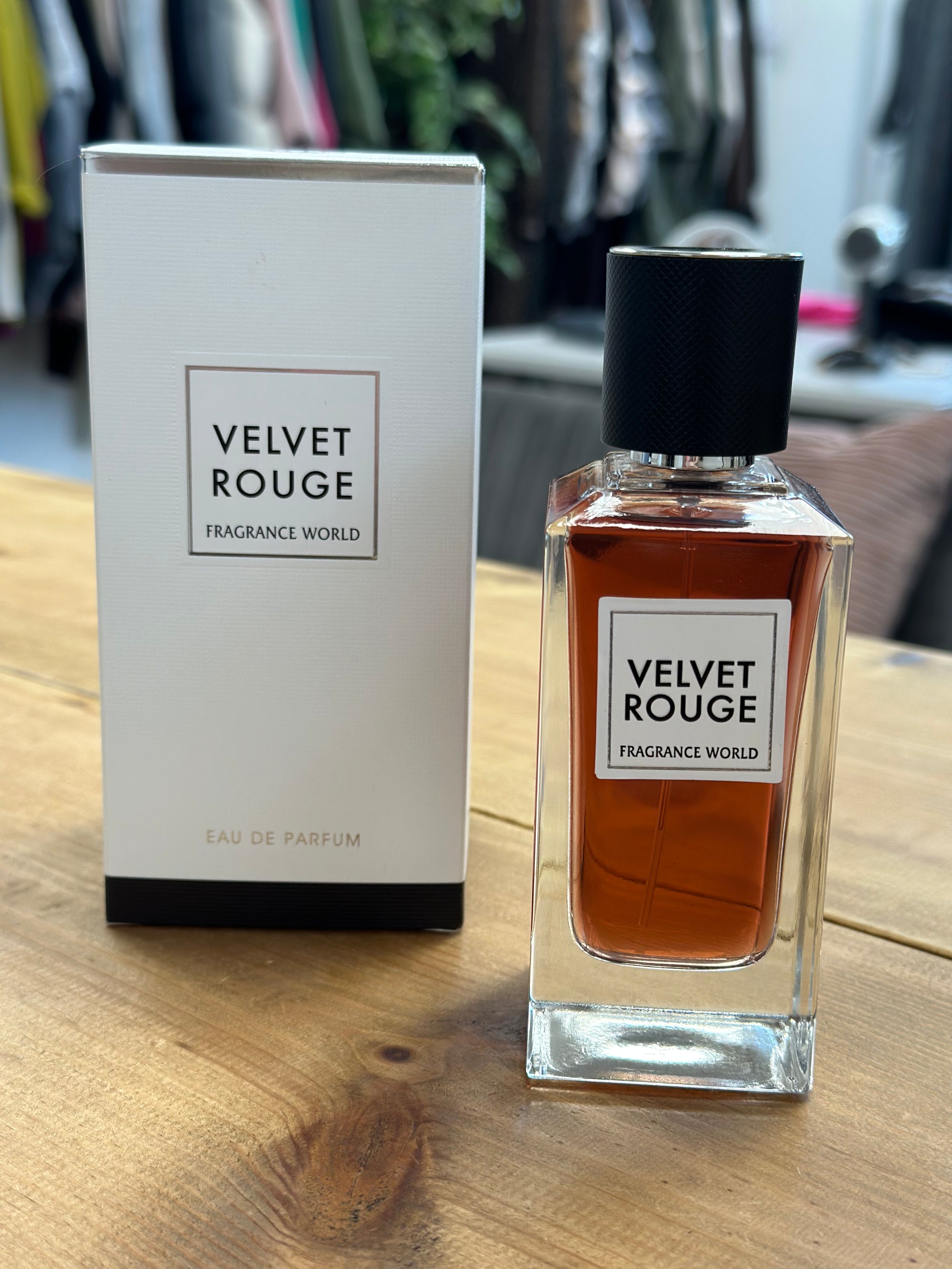 Velvet Rouge Perfume 100ml EDP by Fragrance World - Susie's Boutique