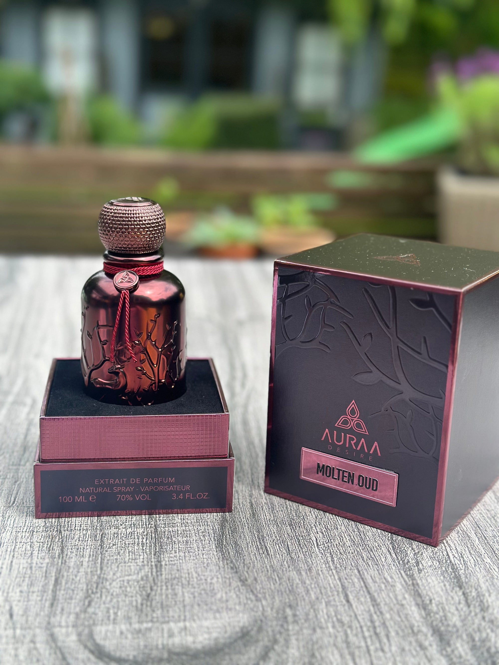 Molten Oud Extrait De Parfum 100ml Auraa Desire Inspired By Oud Wood Tom Ford - Susie's Boutique