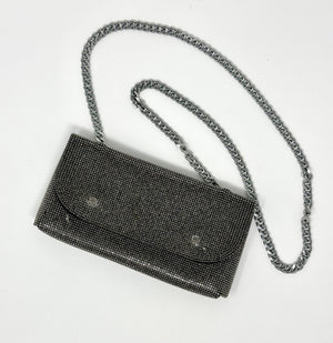 Diamante Evening Crossbody Clutch Bag NO RETURNS ON SALE ITEMS - Susie's Boutique