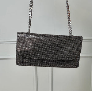 Diamante Evening Crossbody Clutch Bag NO RETURNS ON SALE ITEMS - Susie's Boutique
