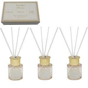 Mini Diffuser Gift Set – Fresh Linen, White Tea & Vanilla/Anise - Susie's Boutique