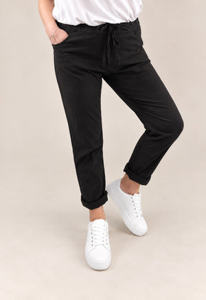 Julia Stretch Magic Trousers 8-22 Chocolate