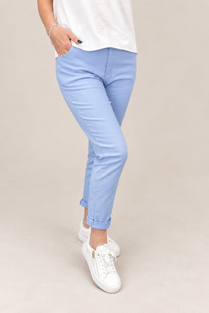 Julia Stretch Magic Trousers 8-22 Denim Blue