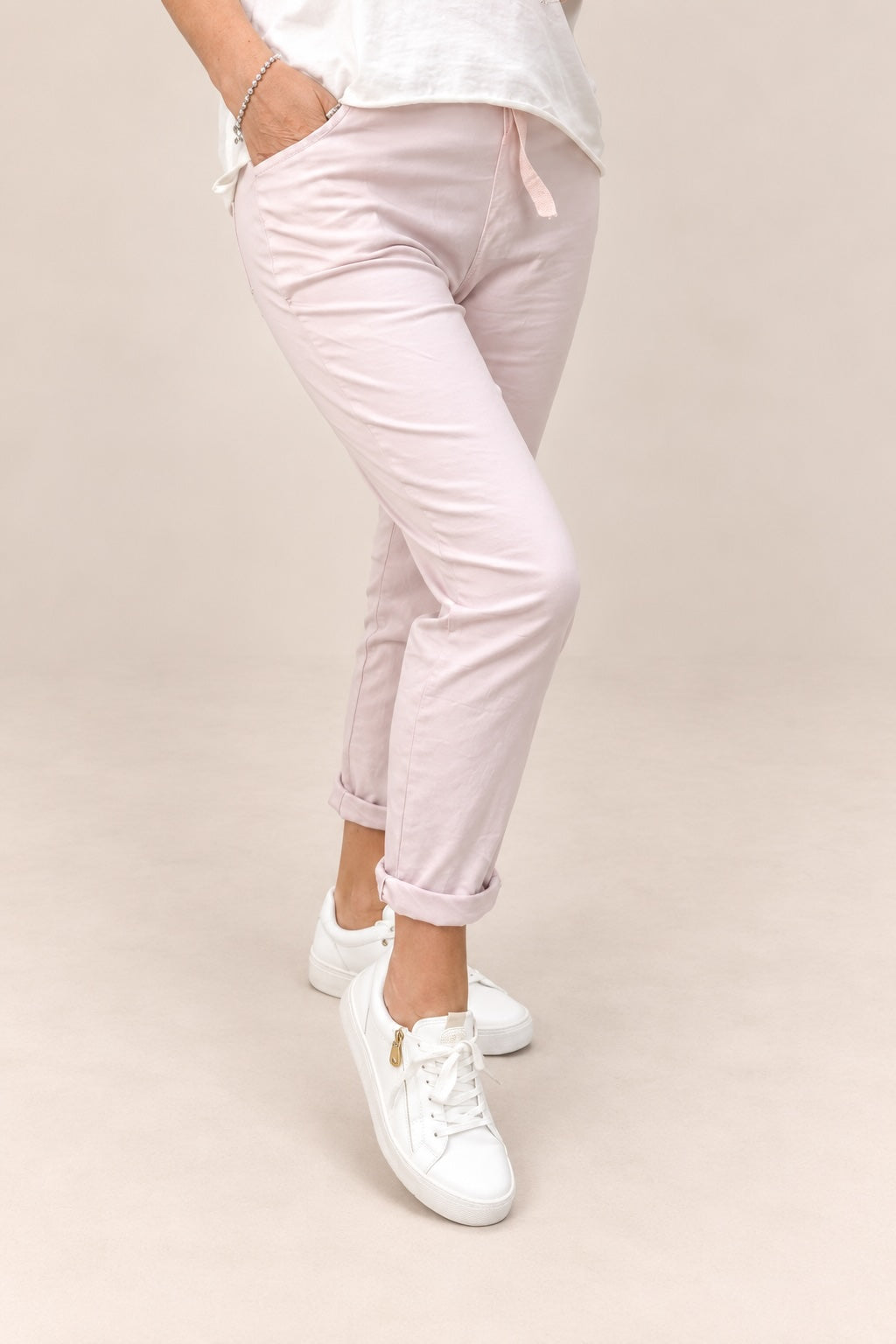Julia Stretch Magic Trousers 8-22 pink