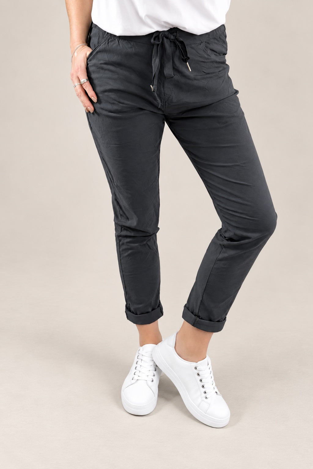 Julia Stretch Magic Trousers 8-22 Slate