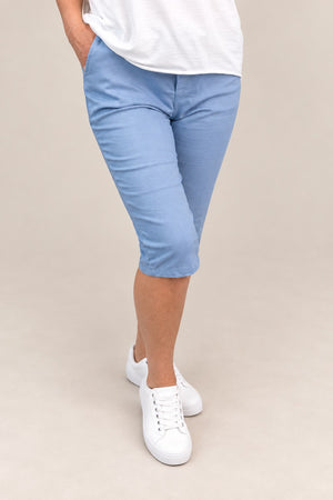 Milana Magic Shorts Bermuda 8-20 Denim Blue