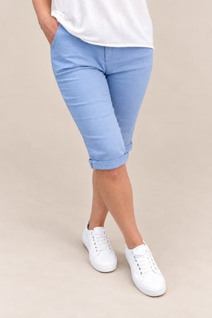 Milana Magic Shorts Bermuda 8-20 Denim Blue