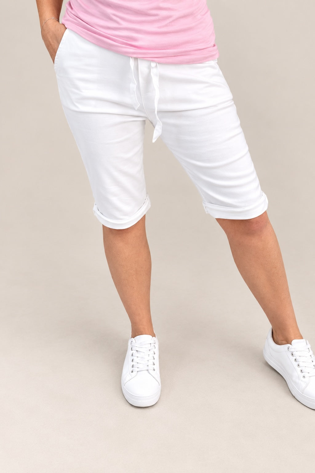 Milana Magic Shorts Bermuda 8-20 White