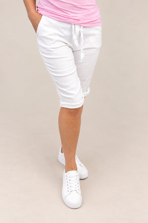 Milana Magic Shorts Bermuda 8-20 White