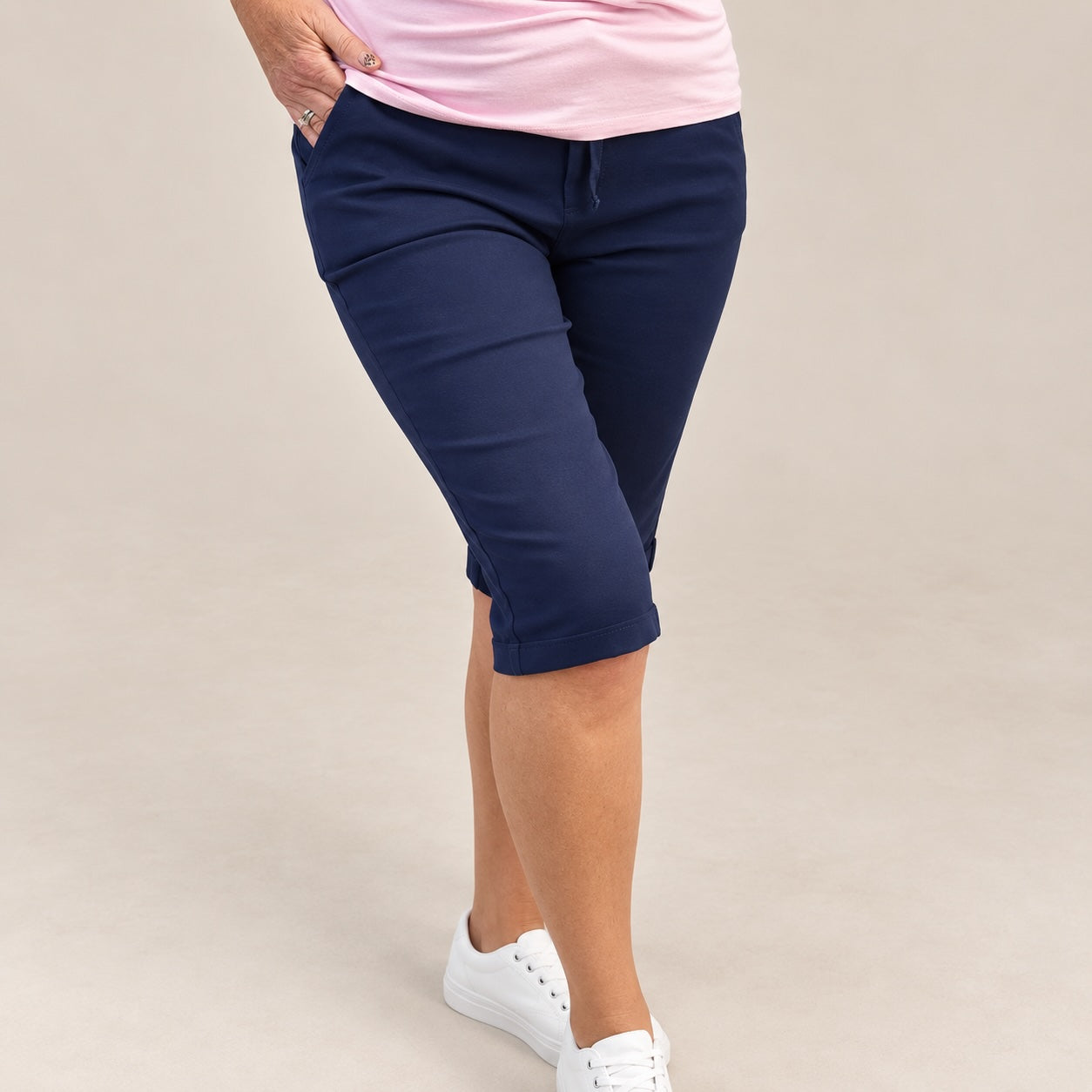 Milana Magic Shorts Bermuda 8-20 Navy