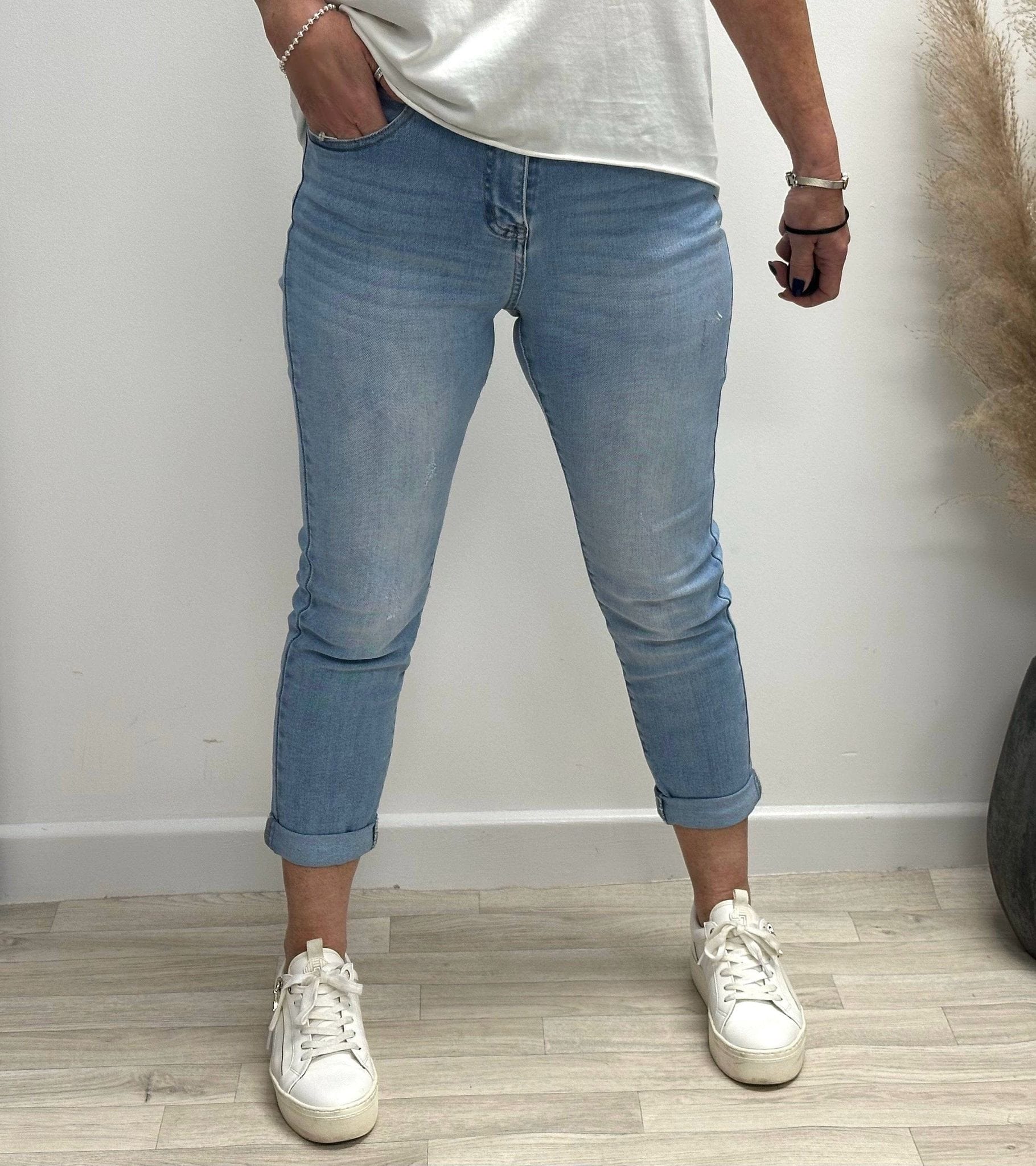 G-Smack Emily Mom Fit Jeans 8-22 LightWash