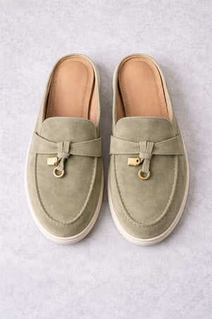 Slip On Mule Loafer